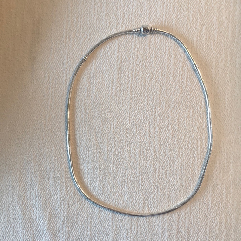 Pandora silver necklace